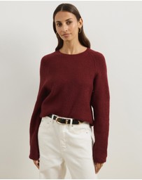 Atmos&Here - Saylor Crew Neck Soft Knit Jumper