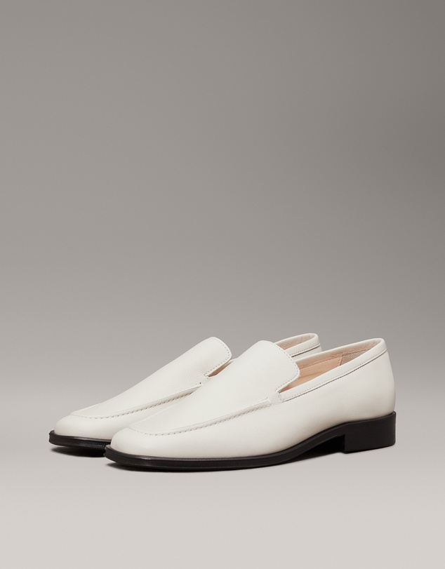 Calvin Klein - Leather Square Toe Loafers