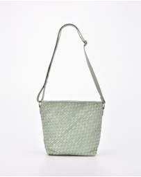 Cobb & Co - Canterbury Woven Leather Bag