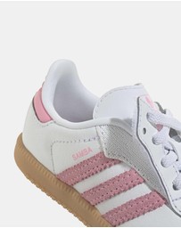 adidas Originals - Samba OG Comfort Closure Elastic Lace Shoes - Babies