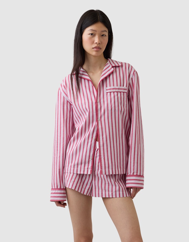 GAP - Poplin LS PJ Top