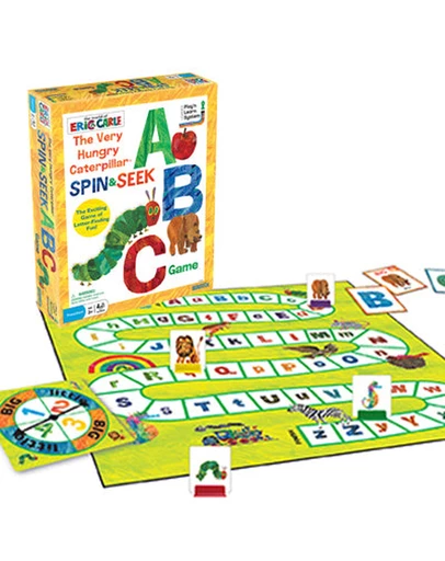 The Very Hungry Caterpillar - Very Hungry Caterpillar Spin And Seek ABC Game