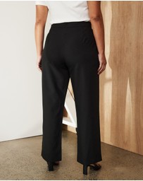 Atmos&Here Curvy - Lottee Wide Leg Pants