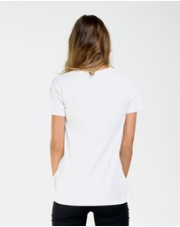 DVNT - Womens Devoid Standard Tee - White