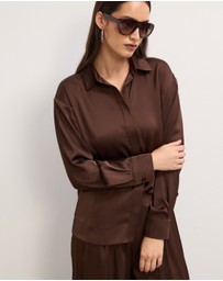 The Fated - Josephine Satin Shirt