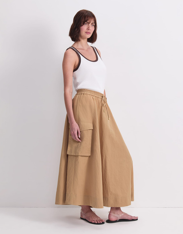 Sportscraft - Tia Pocket Maxi Skirt