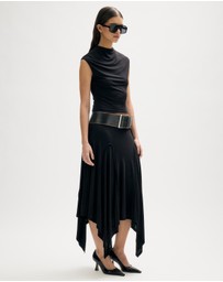 Minima Esenciales - Odal Mock Neck Jersey Top