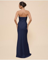 CHANCERY - Jada Strapless Corset Maxi Dress