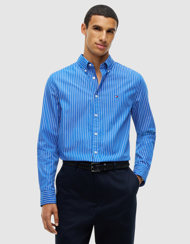 Tommy Hilfiger - Regular Fit Flex Stripe Shirt