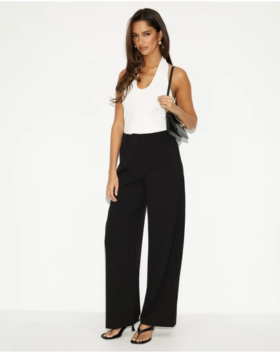 Dazie - Burn Relaxed Wide-Leg Trousers