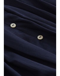 NEXT - Pleat Front Button Through Long Sleeve Blouse