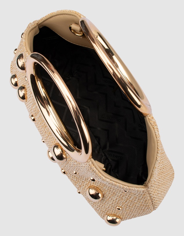 Olga Berg - Charlotte Woven Top Handle
