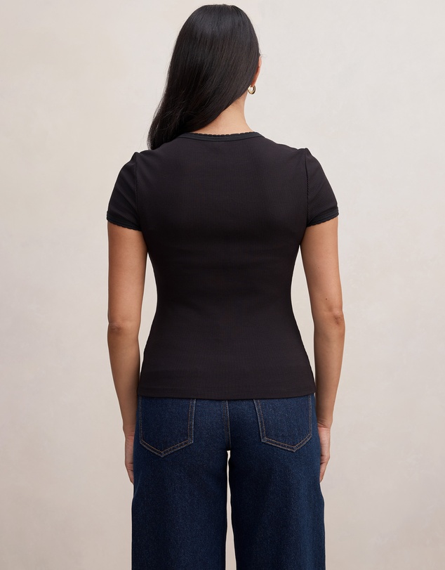 Forever New - Rani Stitched Detail T-shirt