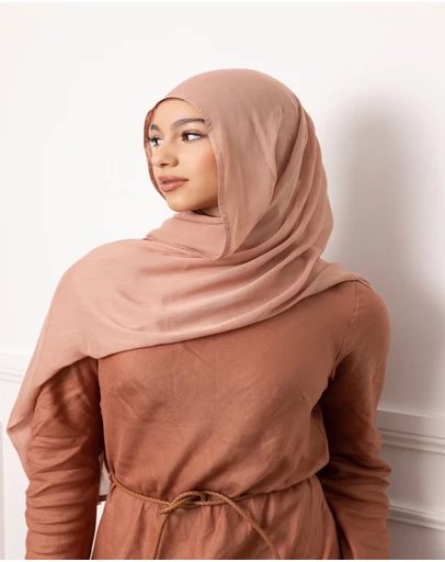 Mod Squad - Double Stitch Hijab- Petal