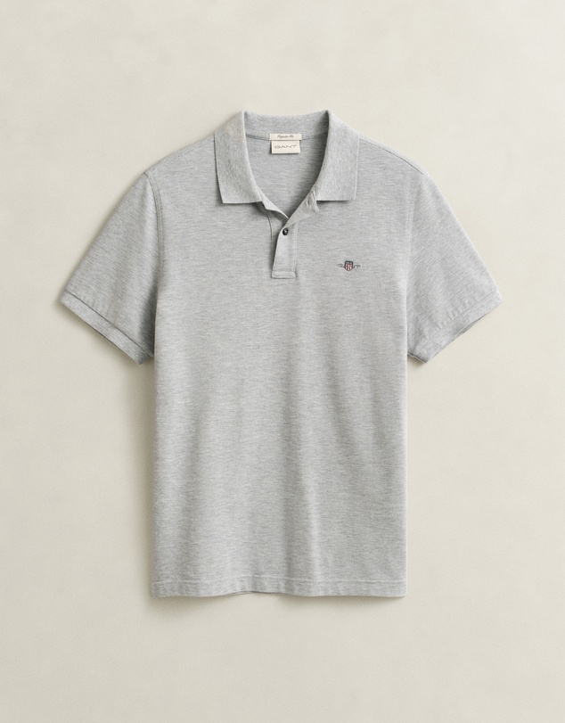 Gant - Regular Fit Shield Piqué Polo Shirt
