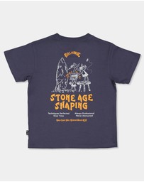 Billabong - Boys 0 to 7 Stone Age OG T-Shirt