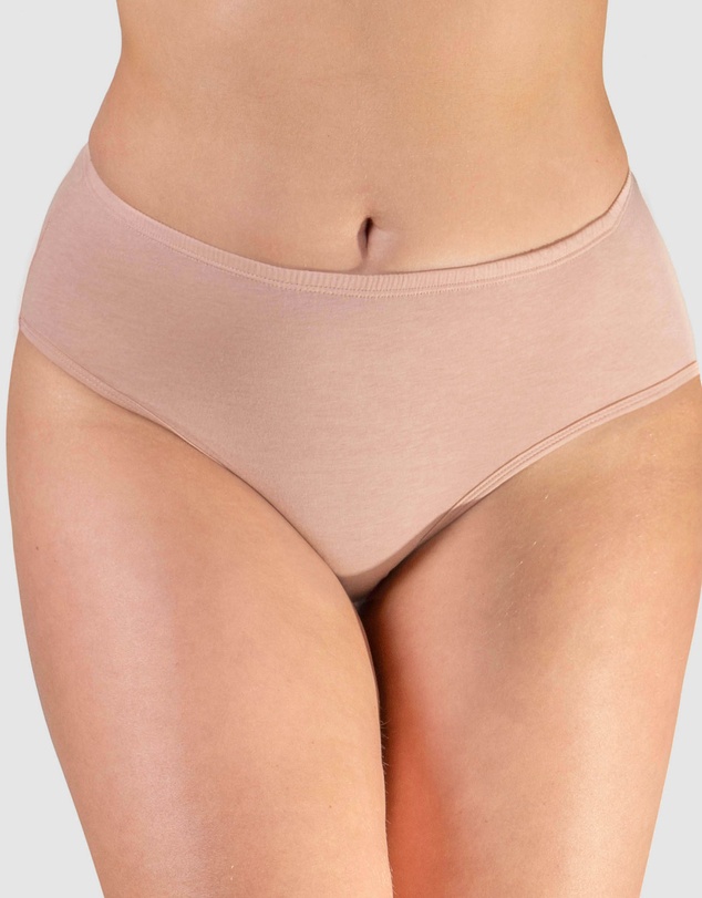 B Free Intimate Apparel - ﻿7 Pack﻿ Superfine﻿ 100% Cotton High Cut ﻿