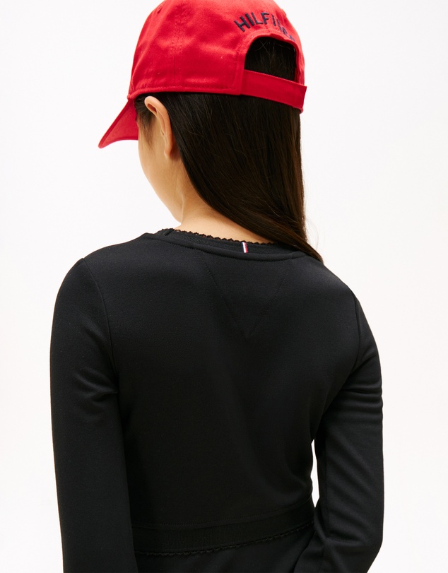Tommy Hilfiger - Punto Long Sleeve Skater Dress - Teens