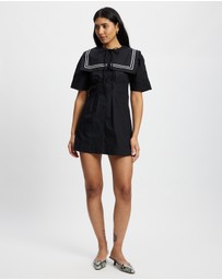 Damson Madder - Peppy Sailor Mini Dress