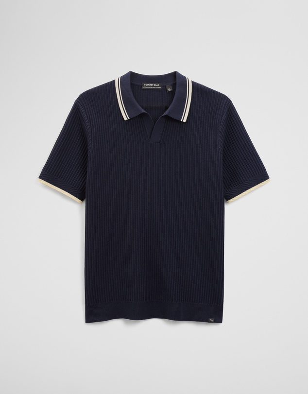 Country Road - Australian Good Earth Cotton Tapered Trophy Polo