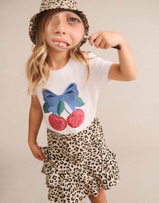 Huxbaby - Cherry Bow Tee - Babies-Teens