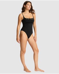 Sea Level Australia - Elysian Square Neck Bralette One Piece