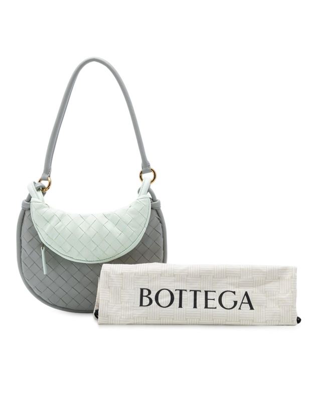 Pre-Loved by Azura Reborn - Pre-Loved Small Bicolor Lambskin Intrecciato Gemelli Bag