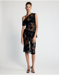 Lover - Alexis Asymmetric Sequin Top