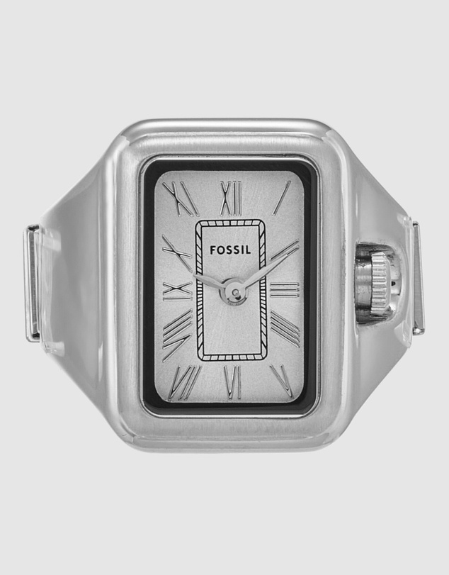Fossil - Raquel Ring Silver Tone Analogue Watch