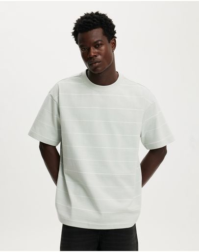 COLD GREY  VINTAGE WHITE STRIPE