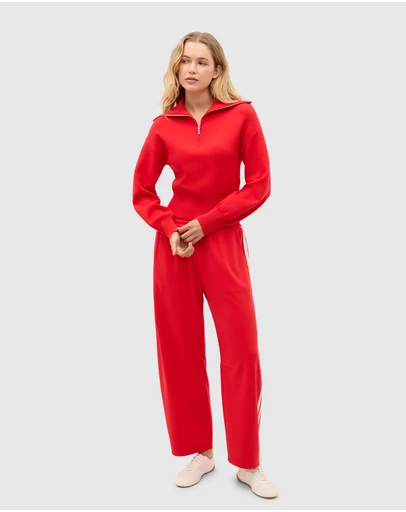 Seed Heritage - Double Knit Crop Zip Through