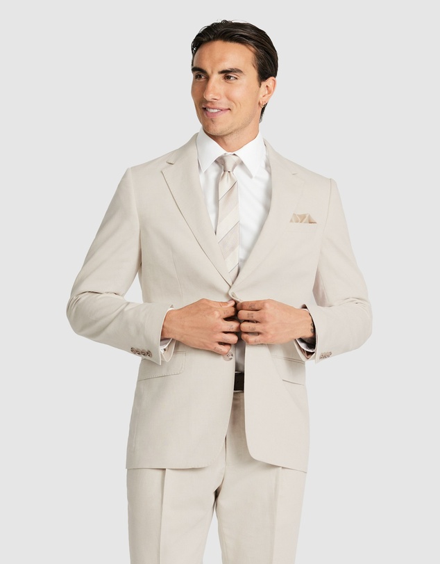 Tarocash - Jaeden Slim Linen Suit Jacket