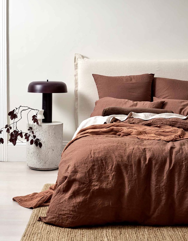 Aura Home - Emile Linen Quilt Cover