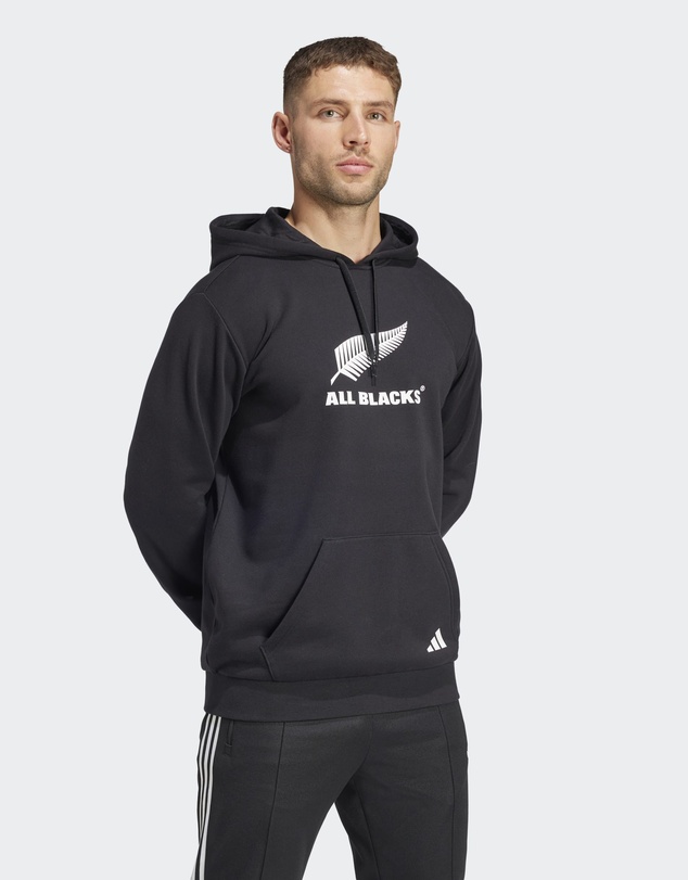 adidas Performance - All Blacks Logo Hoodie Mens