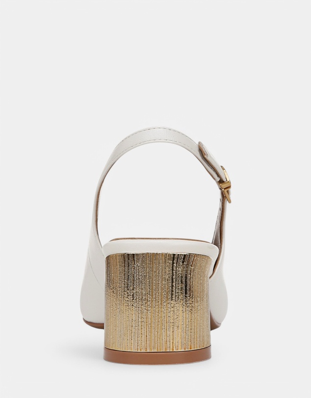 Naturalizer - Lane Slingback Pump - Warm White