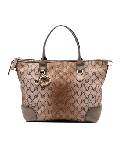 Pre-Loved by Azura Reborn - Pre-Loved GG Lurex Heart Bit Satchel