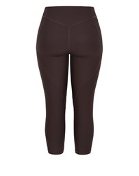 City Chic - Sara Rib Active 7/8 Legging