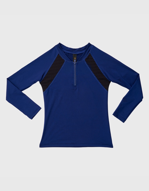 Aqua Blu Kids - Building Blocks Long Sleeve Rash Vest - Kids