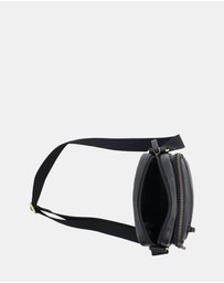 Pierre Cardin - Pierre Cardin Men's Italian Leather Crossbody Bag