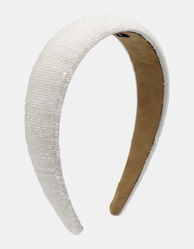 Morgan & Taylor - Theodora Headband in White