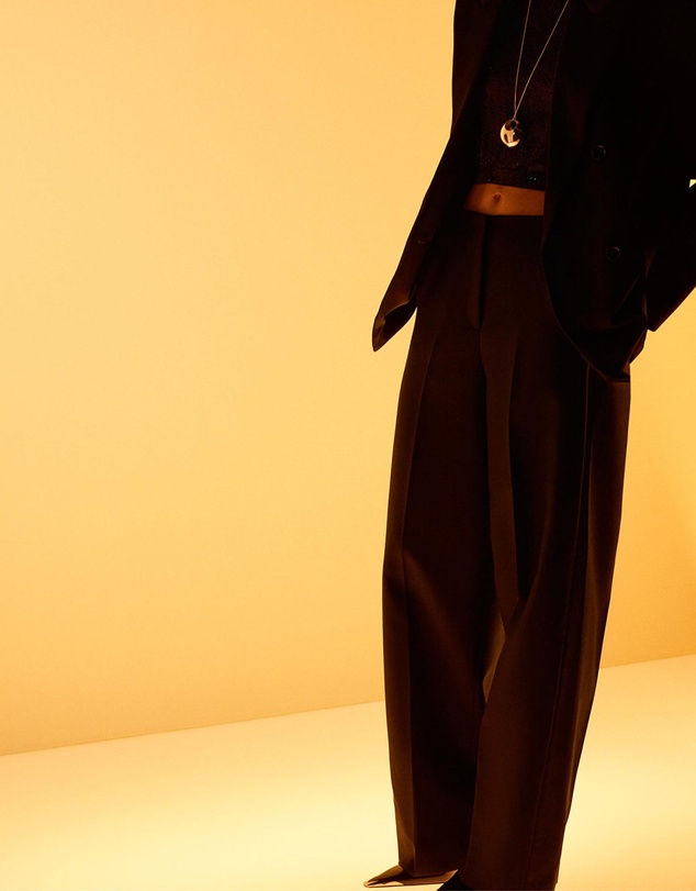 M.N.G - Wool-Blend Suit Trousers