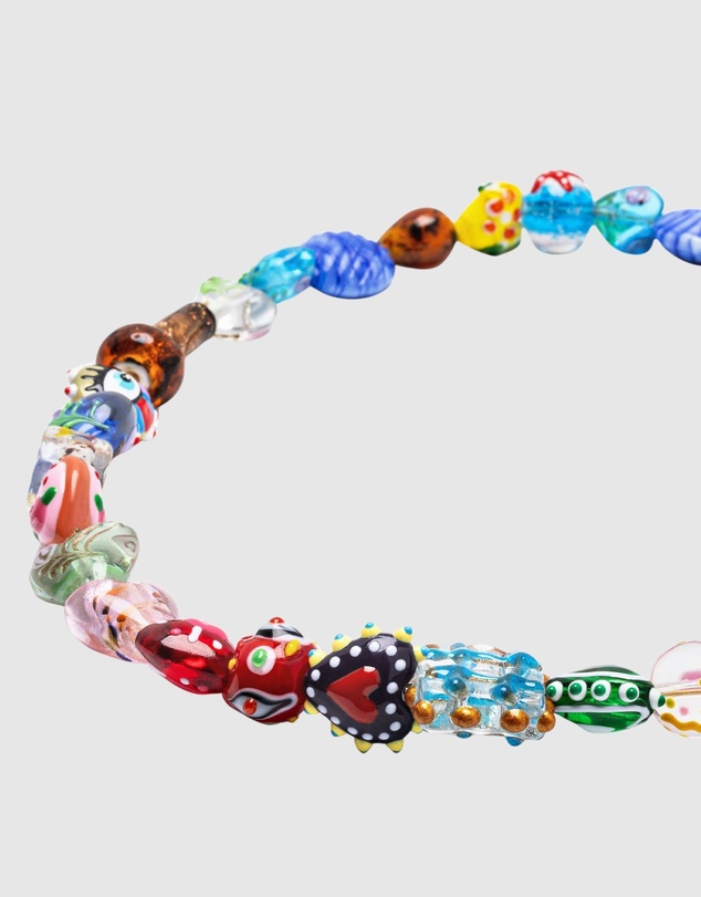 Nialaya Jewellery - Beaded Charm Necklace