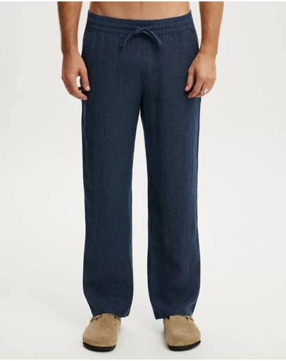 Cotton On - Baggy Linen Pants