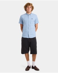 RVCA - Mens Thatll Do Stretch Short Sleeve Shirt