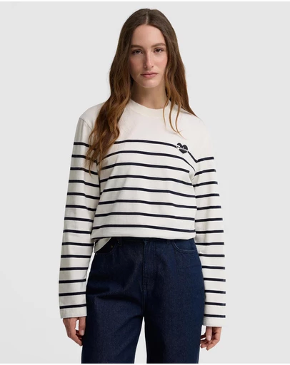 Barbour - Harling Striped Top