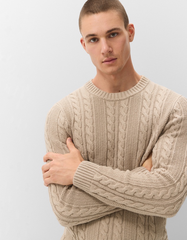 UNISON - Cable Crew Knit