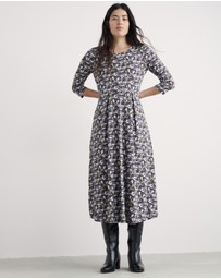 Seasalt - Seasalt Cornwall Multi Veronica Midi Dress Jersey
