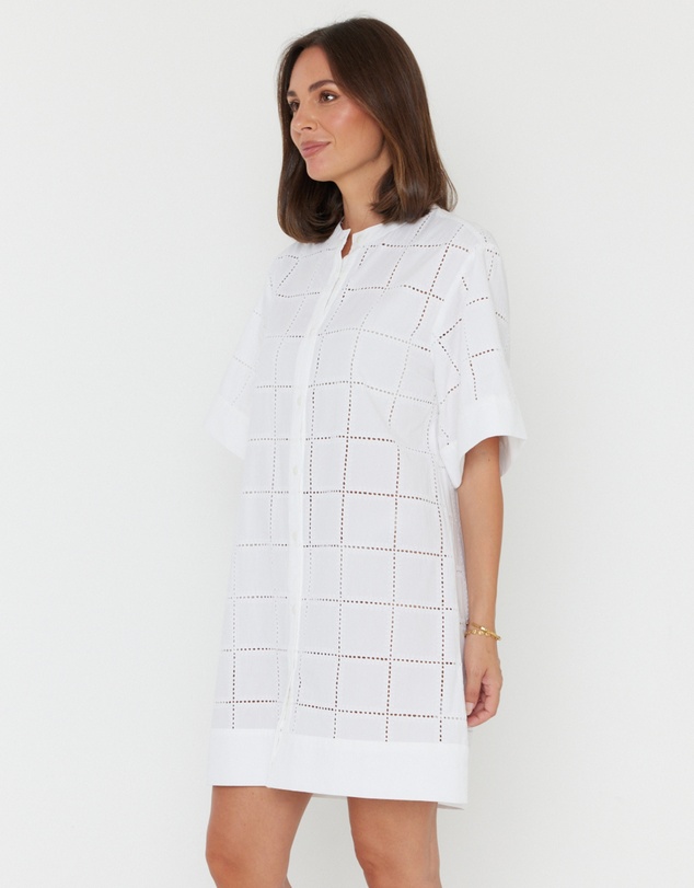 ALEXANDRA - Nova Dress White