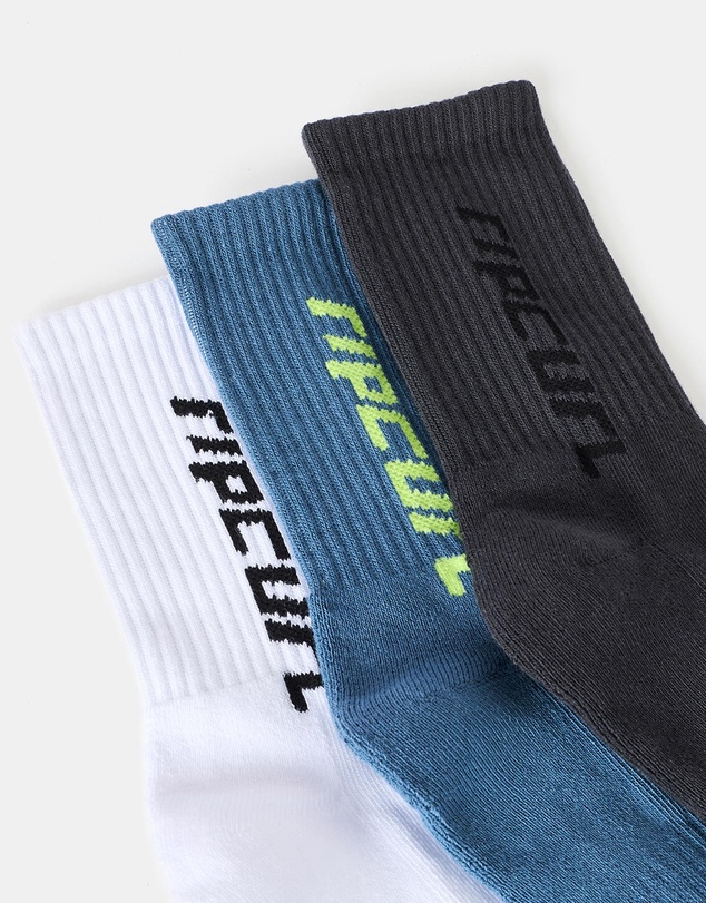 Rip Curl - Logo Crew Sock 3-PK - Kids
