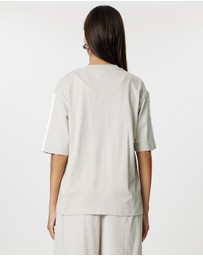 adidas Sportswear - Essentials 3-Stripes Boyfriend Tee